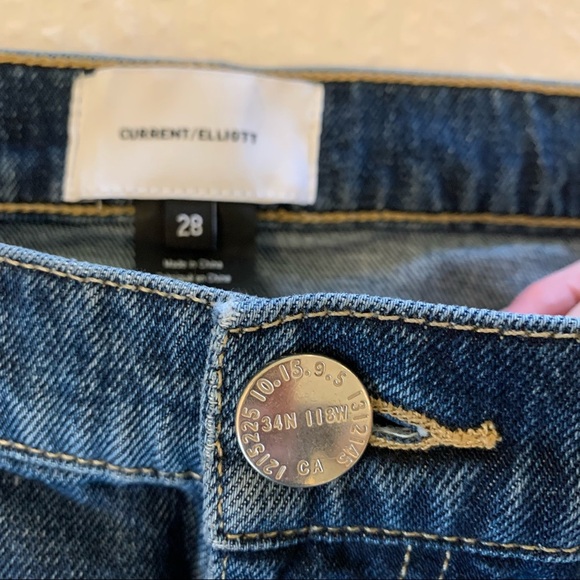 Current Elliott The High Waist Kick Jeans Size 28 NWT - Picture 9 of 14
